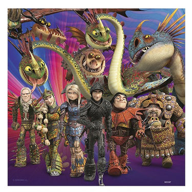 Puzzle Como entrenar a tu dragón - Banbury Arte
